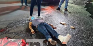 nicaragua, managua, accidente de tránsito, dos personas lesionadas,