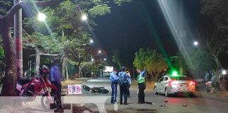 nicaragua, managua, accidente de transito, muerto,