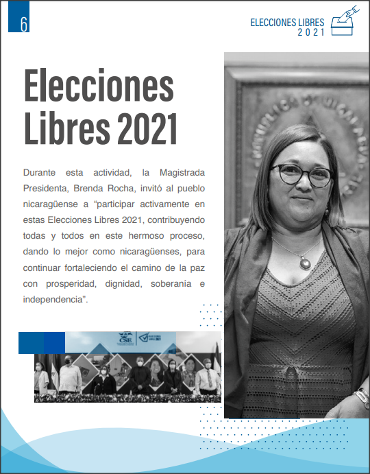 nicaragua, boletín informativo, elecciones libres,