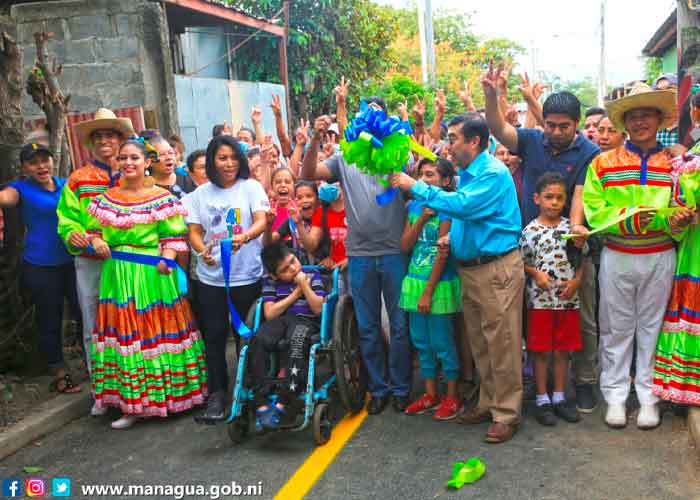 Nicaragua, managua, alcaldía, calles para el pueblo,