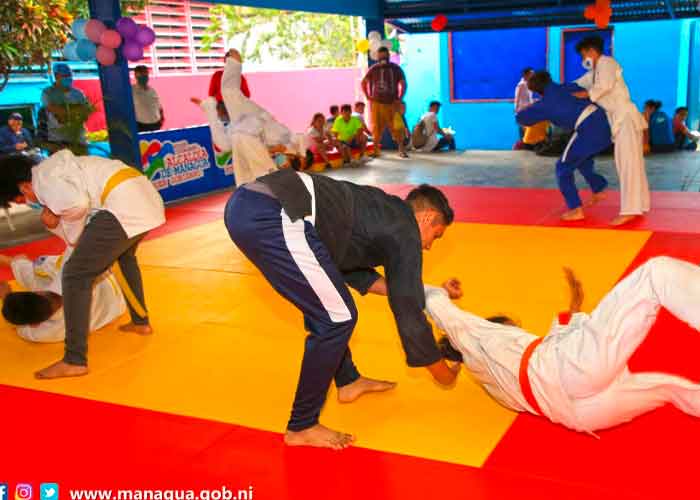 Nicaragua, managua, alcaldía, nueva academia de Judo