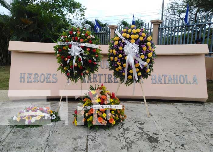 nicaragua, batahola, asamblea, homenaje, heroes y martires,