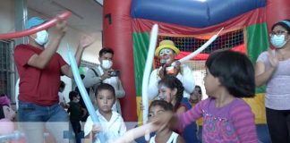 nicaragua, celebracion, niños, niñas, managua,