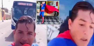 brasil, atropello, superman, comediante,