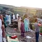 Pakistán, choque de trenes 51 personas fallecidas, rescate,