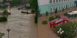 rusia, yalta, inundaciones, lluvias,