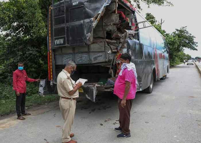 india, muertos, accidente, lesionados, bus