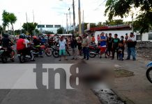 nicaragua, managua, accidente de transito, atropello,