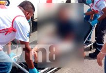 nicaragua, rivas, motociclista, accidente de transito,