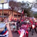 Familias de Jinotega participan de diana revolucionaria