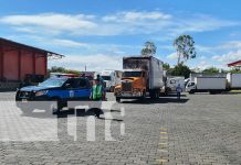 Merienda escolar custodiada por las autoridades policiales