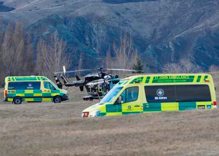 Nueva Zelanda, globo aerostatico, once heridos, accidente