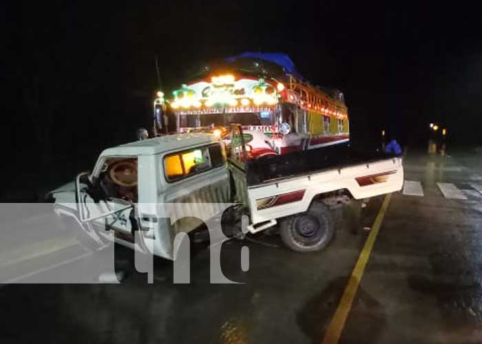 Accidente mortal en la Carretera Matiguás-Muy Muy, en Matagalpa