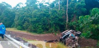 Un camión termina hecho chatarra en la peligrosa cuesta La Toboba / FOTO / TN8