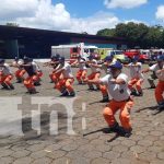 Capacitación de nuevos bomberos