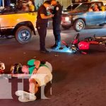 Accidente de tránsito deja hombre tirado en Rotonda Hugo Chávez