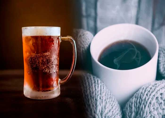 ¿Qué es mejor para combatir el calor: un té caliente o una cerveza fría? 