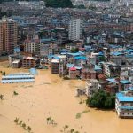 Foto: Devastadoras inundaciones en China/Cortesía