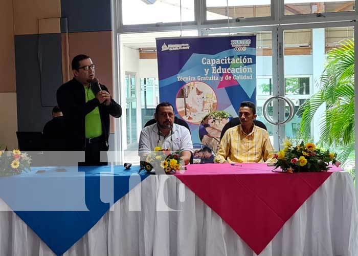 Curso sobre productos del mar en Managua