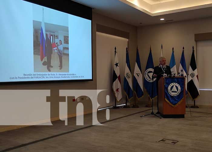 Acto por la condecoración al Embajador de Rusia en Nicaragua