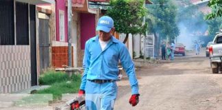 Minsa fumiga y abatiza mas de 300 casas en el distrito VI de Managua