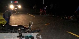 Chocan dos motociclistas en Jalapa y uno fallece en el lugar / FOTO / TN8