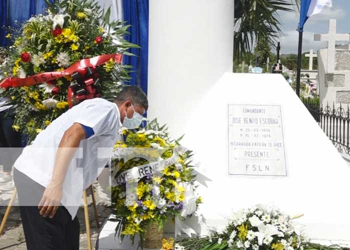 Conmemoración a José Benito Escobar en Estelí