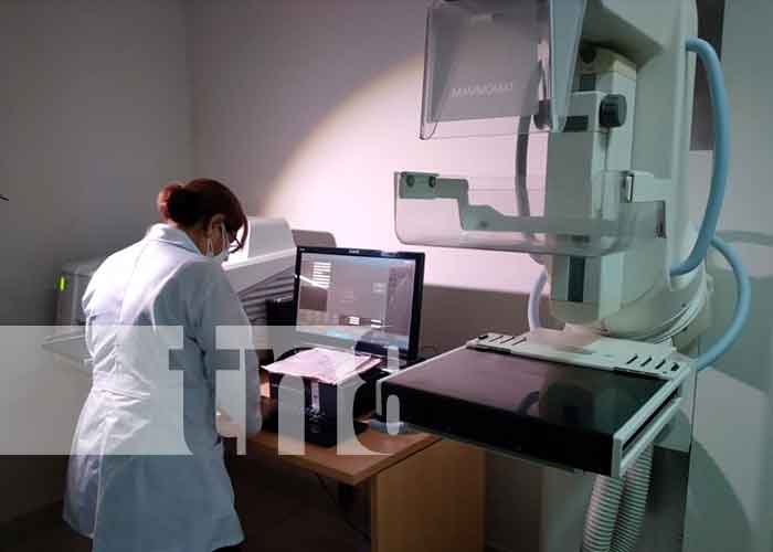  En el hospital de la mujer Bertha Calderón, se llevó a cabo una jornada diagnóstica de mamografía en el que participaron 40 pacientes