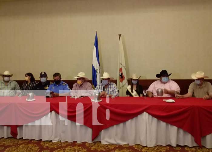 Conferencia de prensa sobre hípicos en Managua 