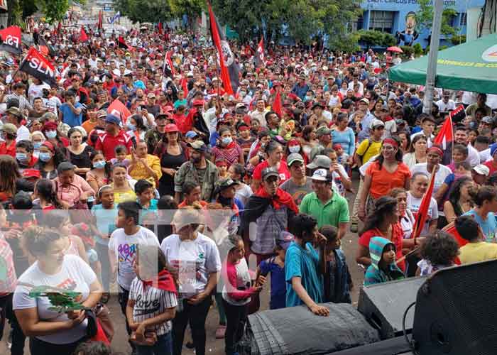 Conmemoración en Matagalpa por el 42/19 de la Revolución