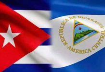 y Nicaragua reafirmando su apoyo y hermandad entre ambos países