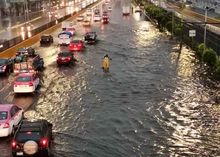 Ciudad de México en Alerta por inundaciones y fuertes lluvias | TN8.tv Nicaragua