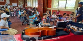 Instrumentos para promover la música con la niñez en Jinotega