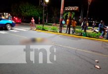 Hombre fallece bajo las llantas de un camión en la entrada a Chinandega / FOTO / Chinandega