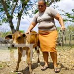 Mujer trabajadora del campo en Nicaragua