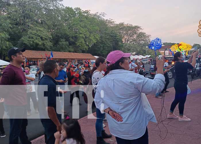 Celebración de la Revolución en Managua