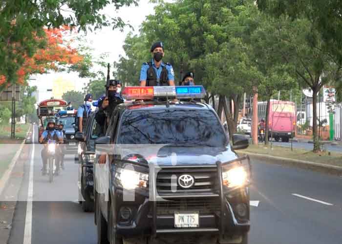 nicaragua, julio victorioso, policía, patrullas, 