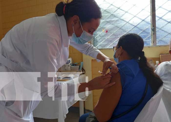 Jornada de vacunación en Río San Juan