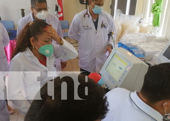 Foto: Hospital de Boaco recibe ventiladores  / TN8
