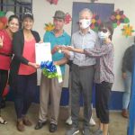 Familia del barrio Benedicto Valverde en Managua, recibe vivienda solidaria