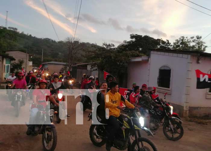 Población celebra el 42/19 de la Revolución en Nicaragua