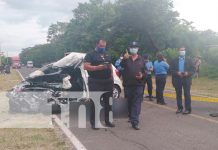 nicaragua, san rafael del sur, accidente de transito, vuelco, fallecido,