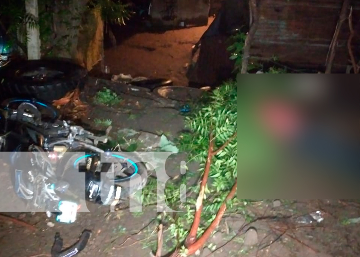 Motociclista muere en accidente de tránsito en Tipitapa