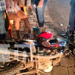 nicaragua, juigalpa, accidente de transito, motociclista,