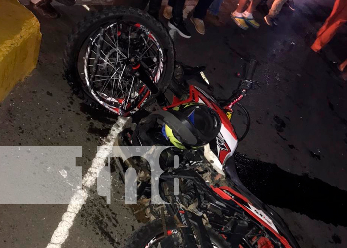 En Matagalpa un motociclista pierde la vida por accidente de tránsito