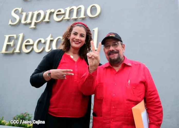 Alianza Unida Nicaragua Triunfa inscribió a sus candidatos ante el CSE