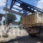 Alcaldía de Managua ayuda a reconstruir vivienda afectada por lluvias