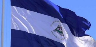 Foto: Bandera de Nicaragua