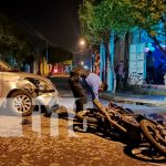 El motociclista recibió atención prehospitalaria