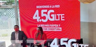 Conferencia de prensa de Claro Nicaragua sobre la Red 4.5 G